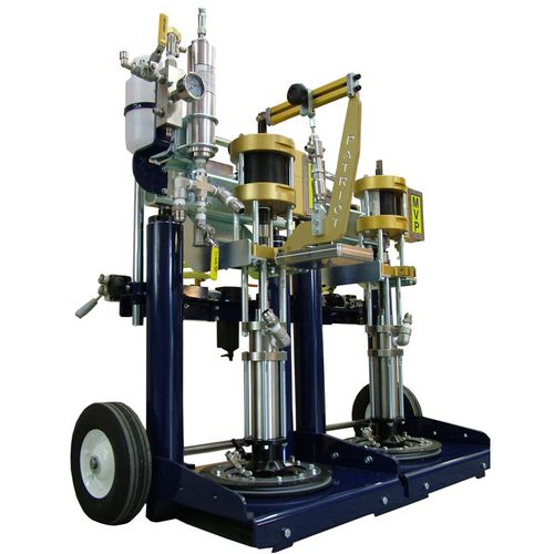 Máquina de proyección cola - Patriot 10-1 5 - Magnum Venus Products - móvil / para astillero naval