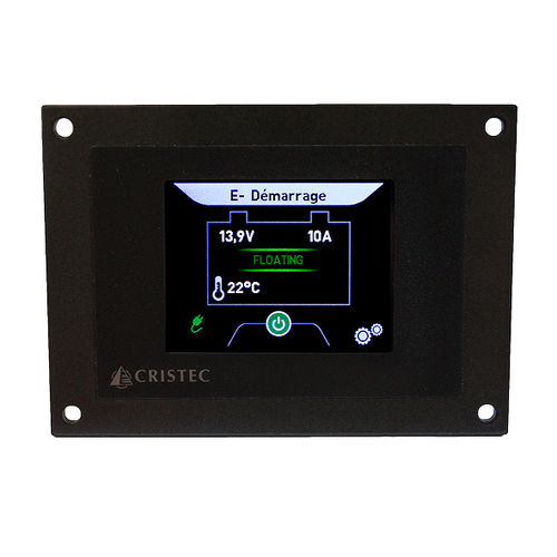 Sistema de gestión de baterías para barco - YPO-DISPLAY-R - CRISTEC - para yate / para buque