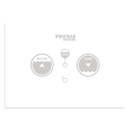 Caja de mando para inodoro náutico - Touch SFT Multifunction - Tecma - Thetford Marine