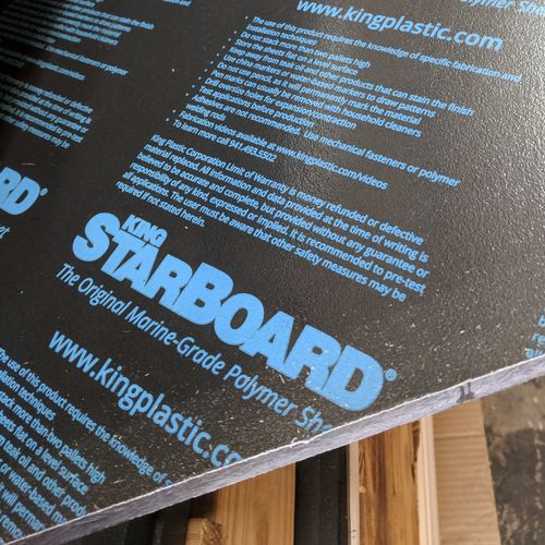 Panel decorativo - King Starboard - World Panel Products Inc - de plástico