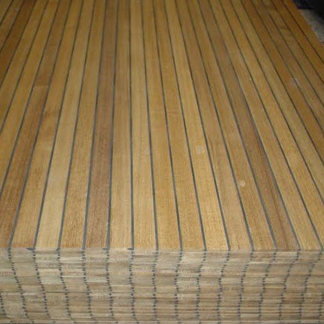 Panel para revestimiento de cubierta - ST - World Panel Products Inc - de teca / de contrachapado / laminado