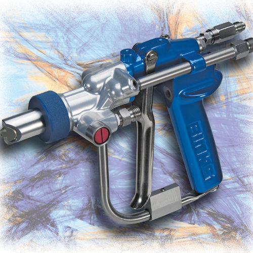 Pistola de corte - FRP  - Binks - para astillero naval / HVLP / de mezcla interna