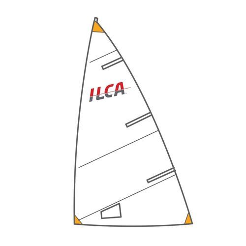 Vela mayor - ILCA 4 MK2 - Devoti Sailing - para vela ligera / para monotipo / Laser 4.7