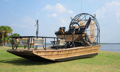 Hidrodeslizador de uso personal - FISHING 5 - Diamond Back Airboats