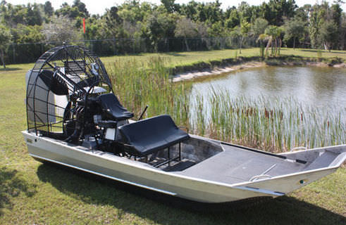 Hidrodeslizador comercial - WORK 12 - Diamond Back Airboats - de transporte de pasajeros