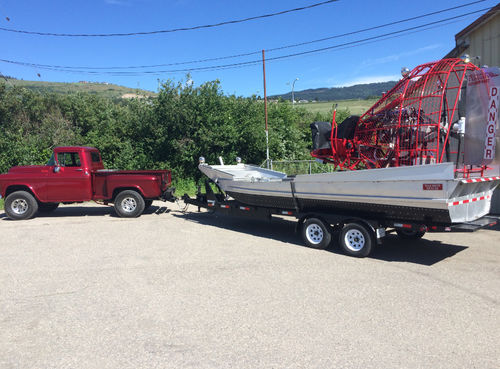 Hidrodeslizador de uso personal - 18 x 8′  - Canadian Airboats - de transporte de pasajeros