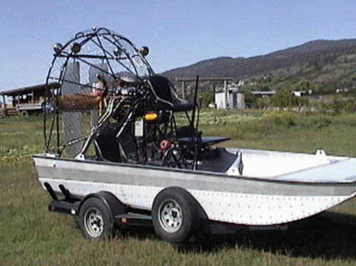 Hidrodeslizador de uso personal - 19 x 8 Emergency - Canadian Airboats - de búsqueda y rescate