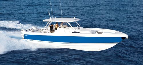 Barco cabinado intraborda - 475 Panacea - Intrepid - de pesca deportiva