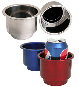 Portabebida para barco de acero inoxidable - SS - Livorsi Marine