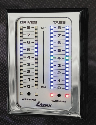 Indicador para barco - Livorsi Marine - de trim / con pantalla LED