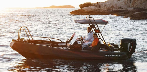 Embarcación neumática fueraborda - 585 CC  - AquaSpirit - RIB / open / con consola central