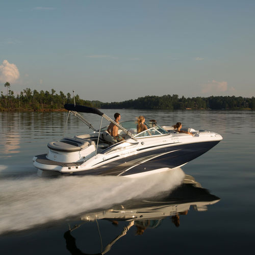 Deck-boat intraborda - SD 2400 I/O - Hurricane - con doble consola / de wakeboard / de esquí acuático