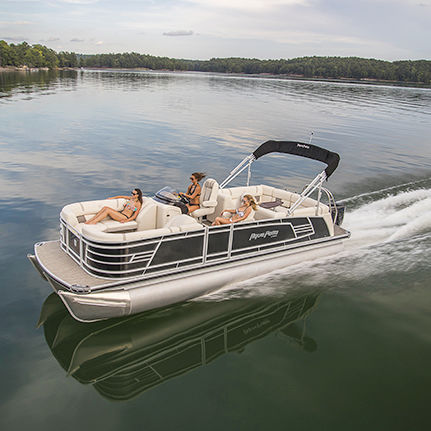 Barco pontón fueraborda - AP 255 UL - Aqua Patio - 13 personas máx. / 15 personas máx.