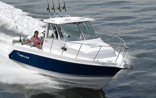 Cabin-cruiser fueraborda - 26 XP - Pro Line Boats - bimotor / con hard-top / de pesca deportiva