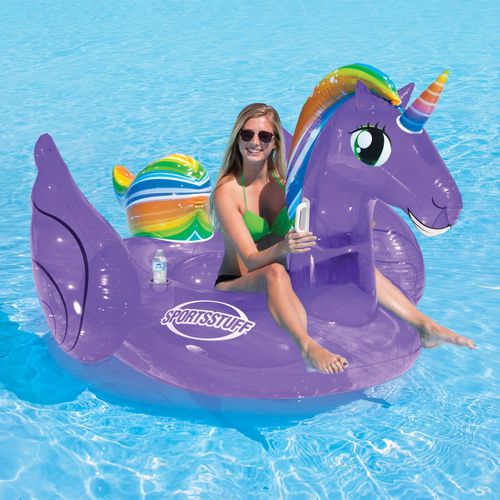 Juego acuático boya - MAGICAL UNICORN - Sportsstuff - para centro de ocio / inflable / flotante