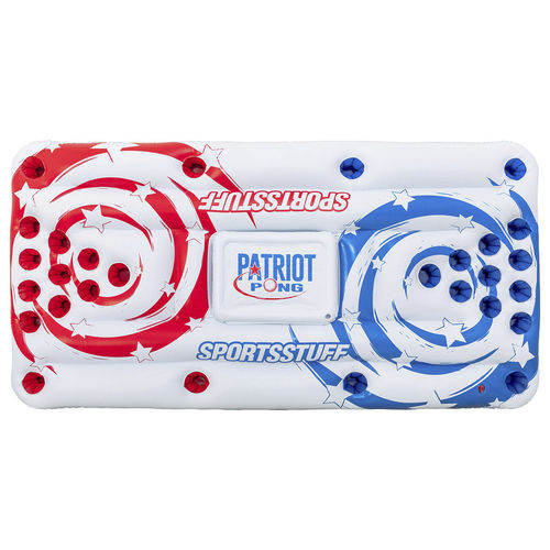 Juego acuático colchón - PATRIOT PONG - Sportsstuff - para centro de ocio / inflable
