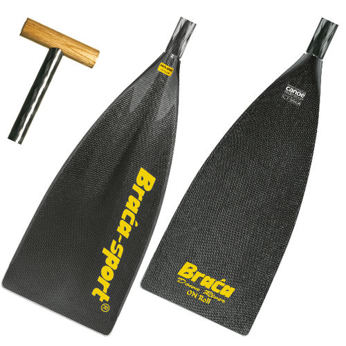 Pala para canoa - DOWN RIVER ON ROLL - Braca-sport - de regata / simétrica / simple