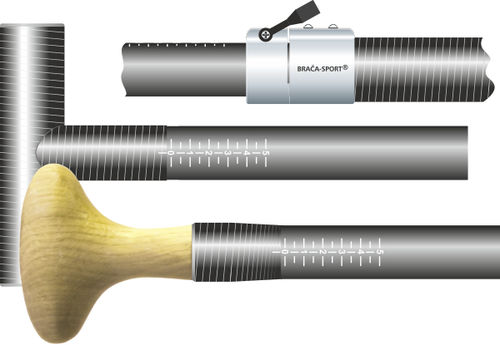 Pala para tabla de stand-up paddle - KAHANA - Braca-sport - de recreo / simétrica / simple