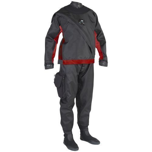 Traje seco de buceo - YUKON II - Diving Unlimited International - de manga larga / de dos piezas / otros