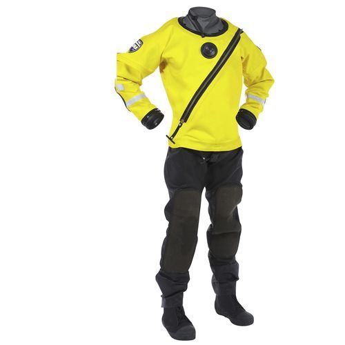 Traje de buceo - H2O  - Diving Unlimited International - de salvamento / traje seco / de dos piezas