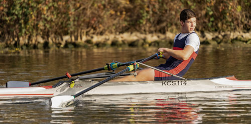 Bote de remo de regata - COMPETITOR - Wintech Racing - skiff