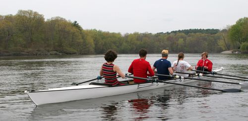 Bote de remo de travesía - ODYSSEY  - Wintech Racing - cuatro scull