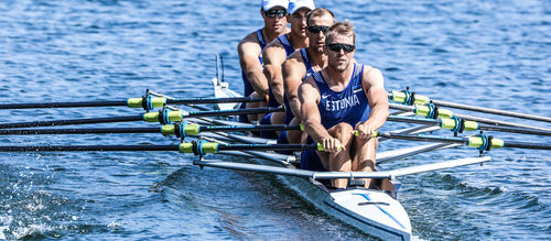 Bote de remo de regata - F20 - Filippi - cuatro scull