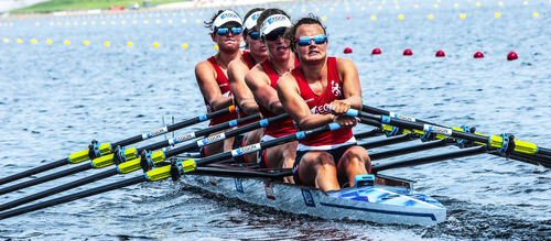Bote de remo de regata - F52 - Filippi - cuatro scull