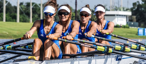 Bote de remo de regata - F53 - Filippi - cuatro scull