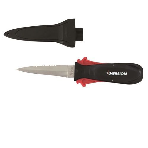 Cuchillo de buceo - VULCAN 304SS - Imersion - de hoja de doble filo