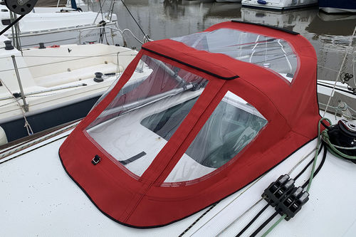 Capota de roof para velero - Sprayhood - NVequipment - para caseta del timón / estructura de aluminio / de PVC