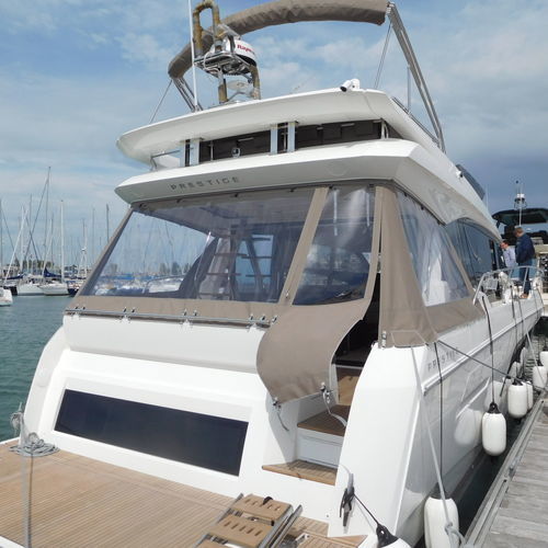 Cierre de cockpit para barco a motor - NVequipment