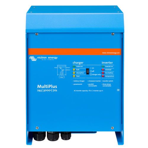 Inversor-cargador de tensión - MultiPlus - Victron Energy - DC / AC / marino