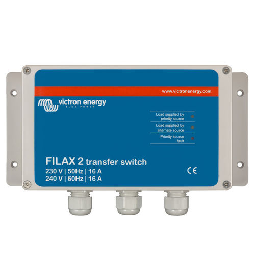Conmutador para barco - Filax 2 - Victron Energy - para circuito eléctrico / automático
