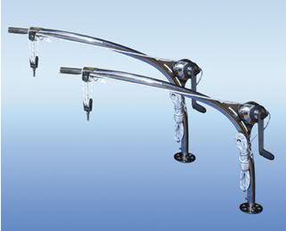 Pescante para barco - LSD125 - Cooney Marine - manual / pivotante