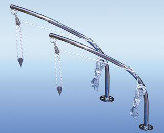 Pescante para barco - LSD50 - Cooney Marine - manual / pivotante