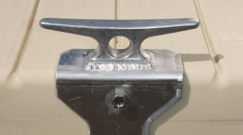 Bita de amarre plana - 300110 - EZ Dock - para pantalán / de aluminio