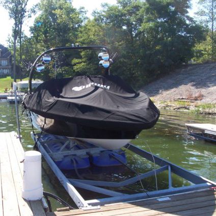 Ascensor de barcos - FRONT MOUNT™ - HydroHoist - flotante