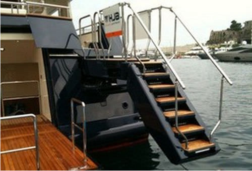 Escalera para yate - Nautical Structures