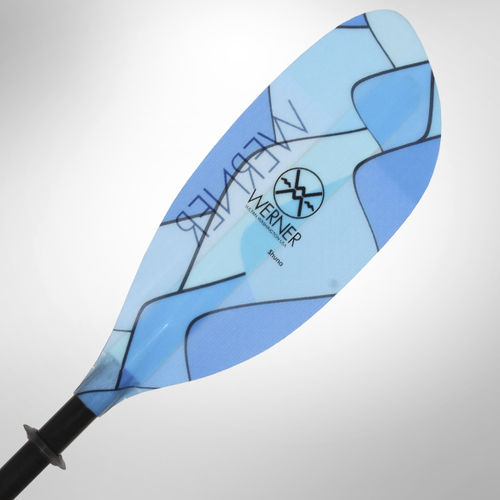 Pala para kayak - SHUNA - Werner Paddles - de travesía / asimétrica / doble