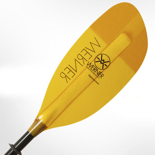 Pala para kayak - CORRYVRECKEN - Werner Paddles - de travesía / asimétrica / doble