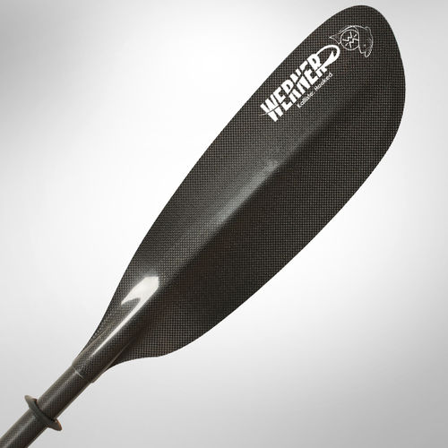 Pala para kayak - KALLISTE: HOOKED  - Werner Paddles - de travesía / de pesca / asimétrica