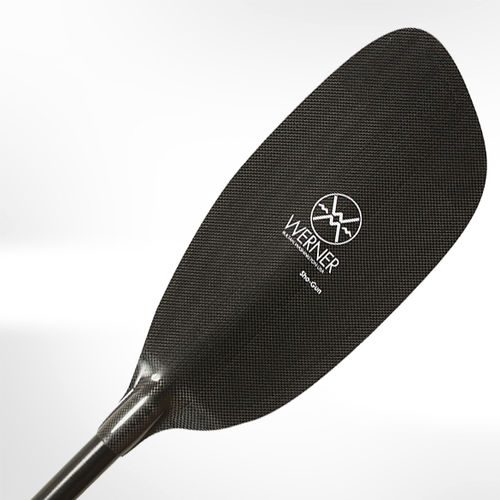 Pala para kayak - SHO-GUN - Werner Paddles - de aguas bravas / asimétrica / doble