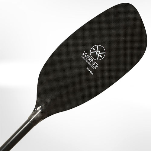 Pala para kayak - SIDE KICK - Werner Paddles - de aguas bravas / asimétrica / doble