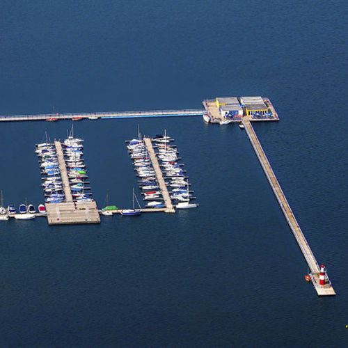 Pantalán flotante - Clement Germany GmbH - de amarre / para puerto deportivo / de hormigón de alto rendimiento