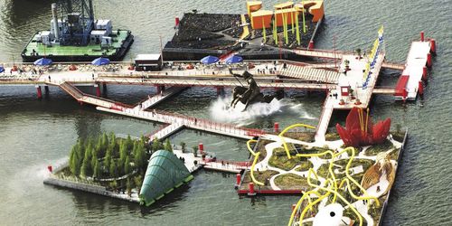 Estructura flotante para eventos - Clement Germany GmbH
