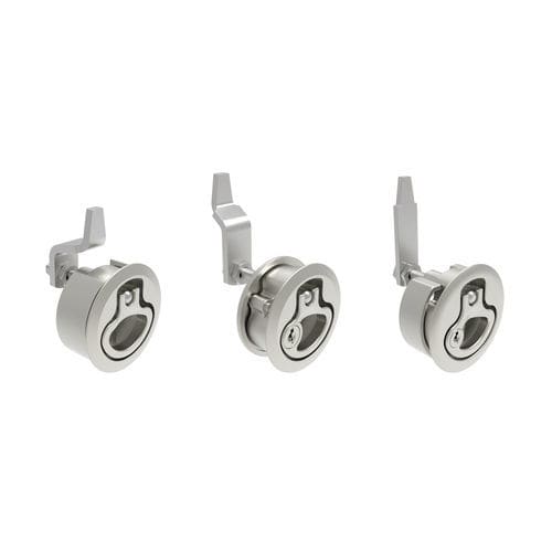 Pestillo para barco - M1 series - Southco - con boton pulsador / de compresión / de acero inoxidable