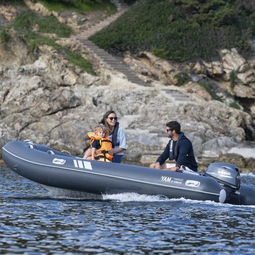 Embarcación neumática fueraborda - YAM 420S - Yamaha Motor Europe - Marine - de deporte / rápida / 4 personas máx.