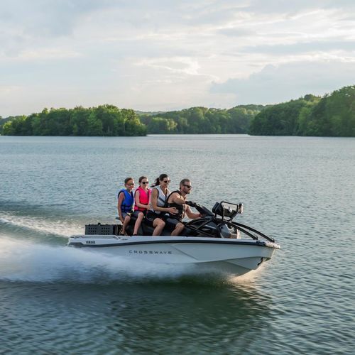 Moto de agua sedente - CrossWave - Yamaha Motor Europe - Marine - cuatro plazas
