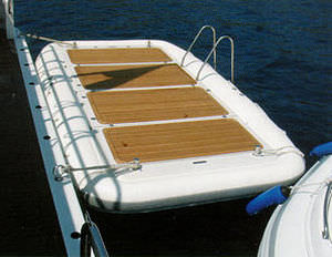 Plataforma flotante - Tidel.biz - para puerto deportivo / a medida